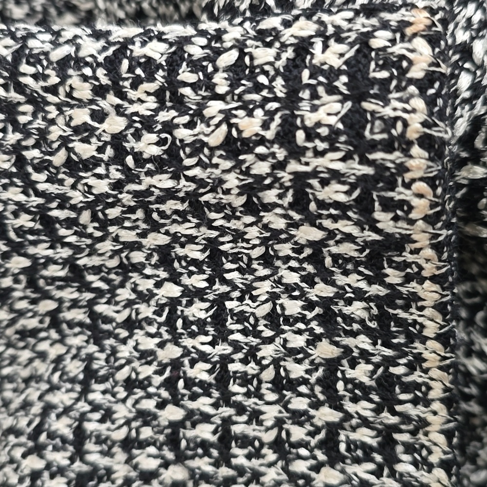 St.John Caviar Jacket Off-White/Black Size 12 - Picture 9 of 9